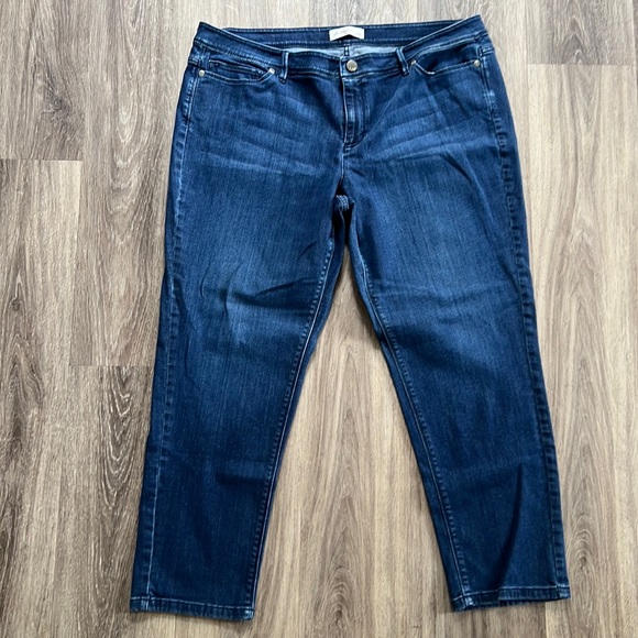 J. Jill Denim - J. Jill Slim Leg Crop Jeans 18